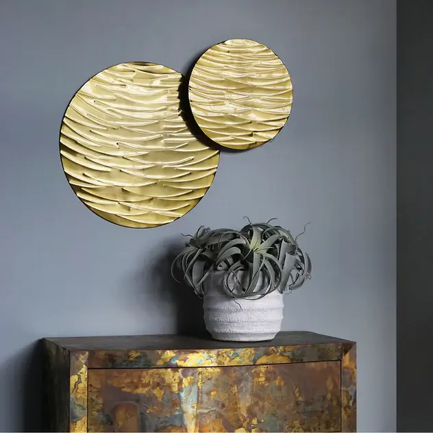 Ripple 21.25"D Wall Art By Gold Leaf Design Group