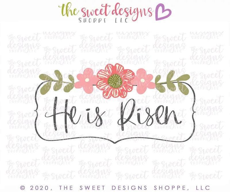 Risen Plaque 2020 - Cookie Cutter