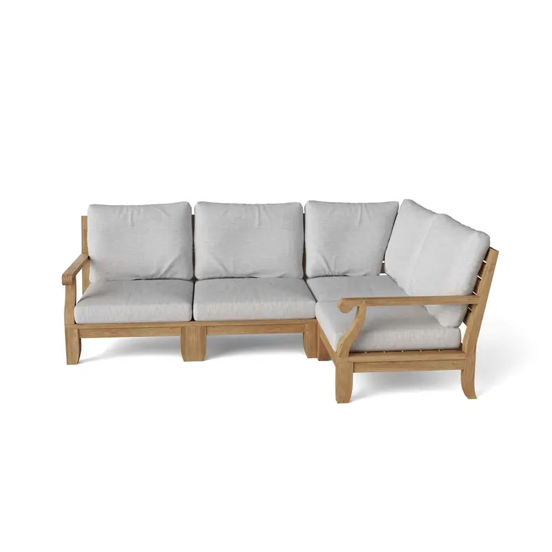 Riviera Luxe 4-Pieces Modular Set By Anderson Teak