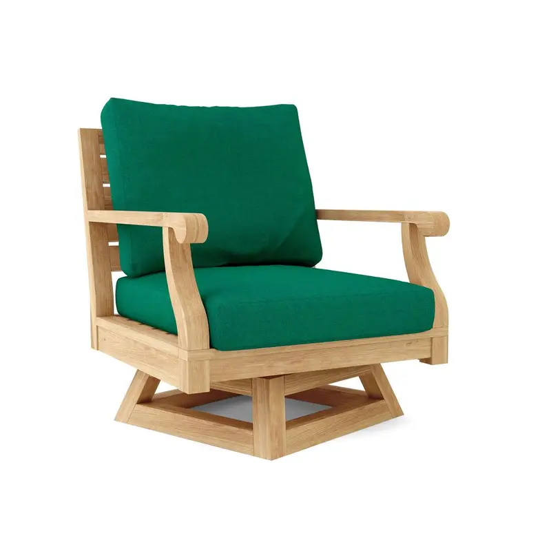 Riviera Swivel Armchair + Cushion By Anderson Teak