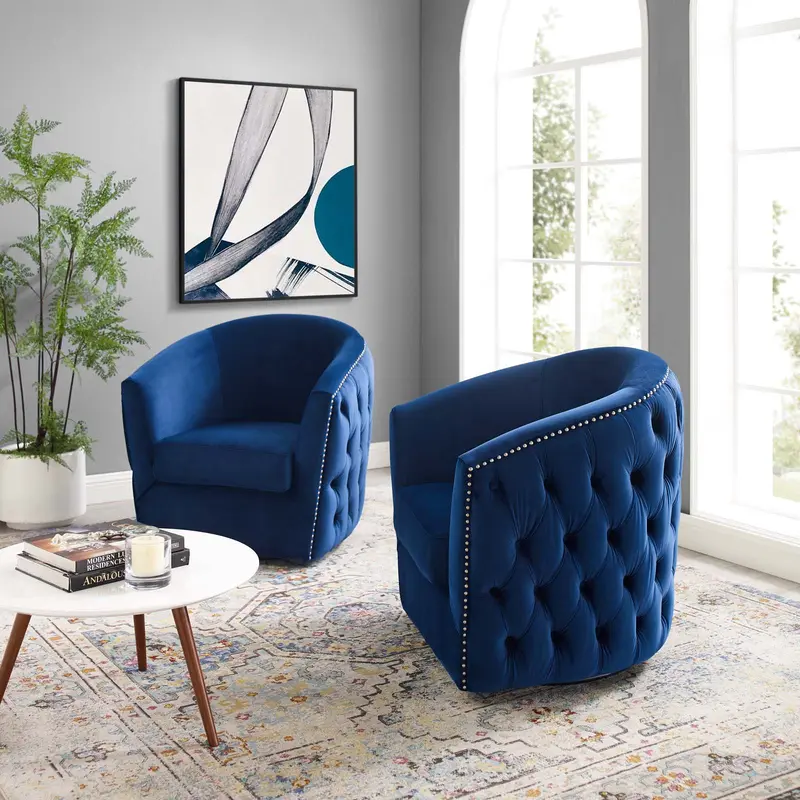 Rogue Armchair Performance Velvet Set of 2 By Modway - EEI-4425