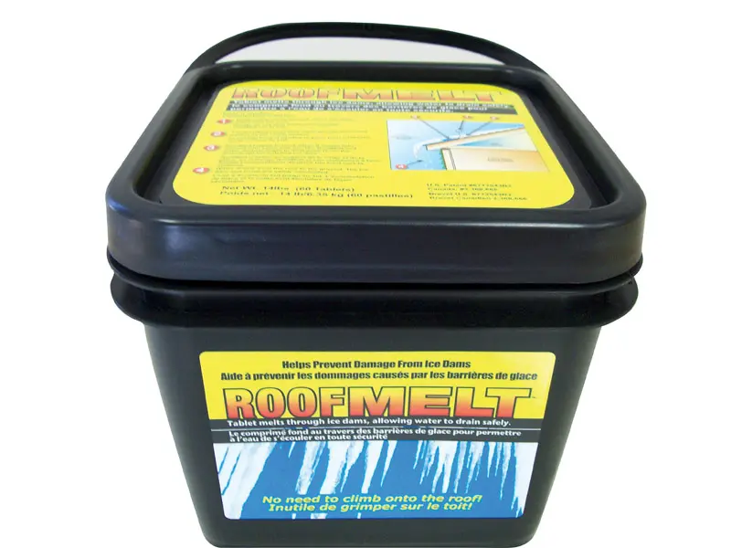 Roof Melt Calcium Chloride Flake Pet Friendly Tablet Ice Melt 14 lbs. - Open Box