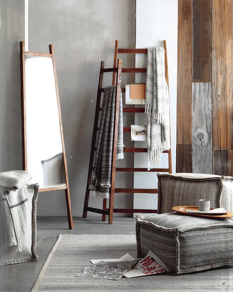 Roost A-Frame Teak Mirror