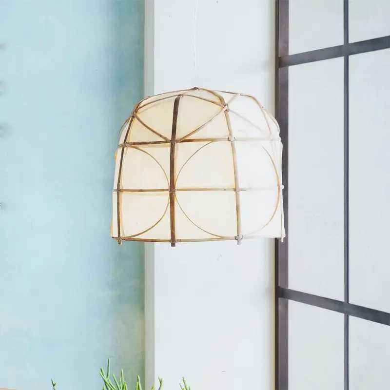Roost Jari Bamboo & Paper Pendants