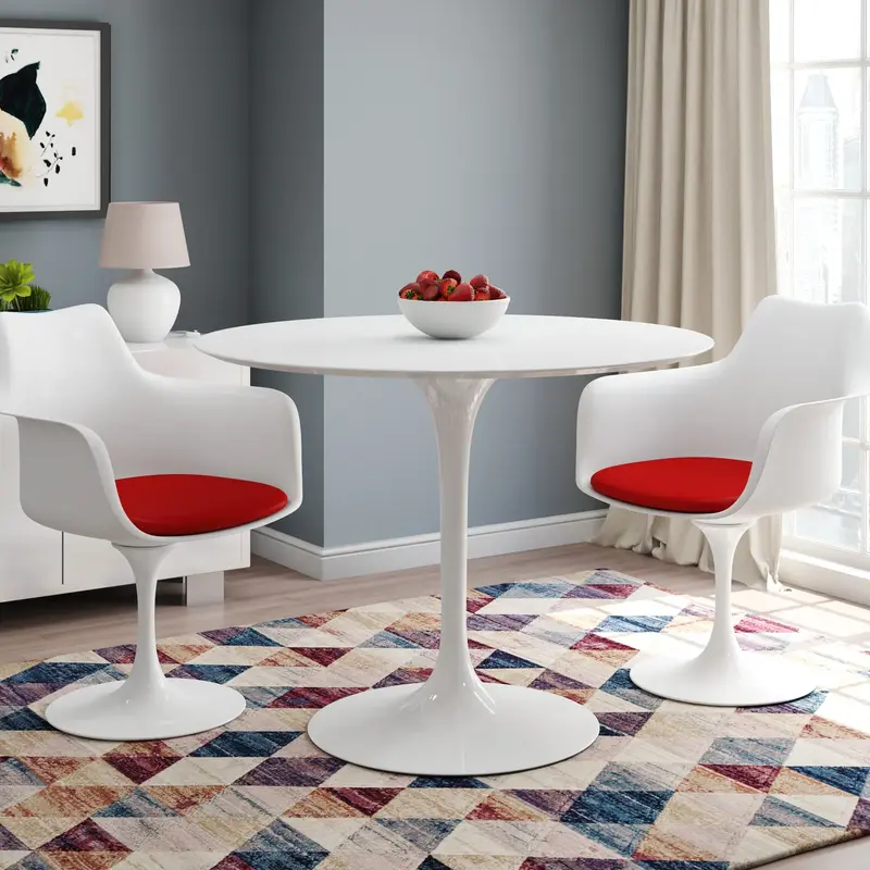 Rose Arm Chair - Red By World Modern Design