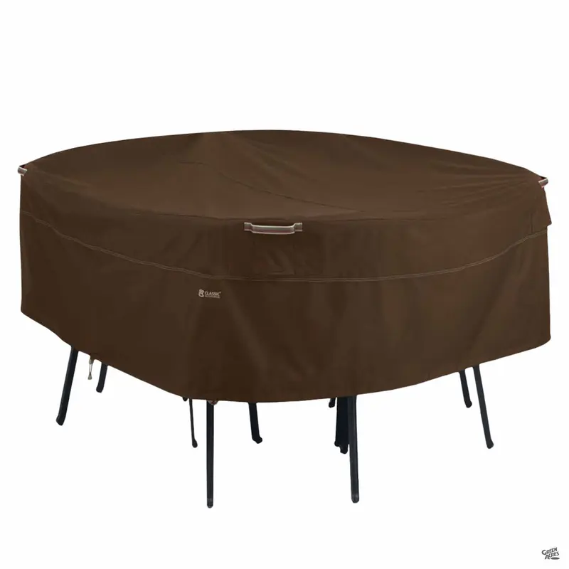 Round Patio Table and Six Chairs Cover