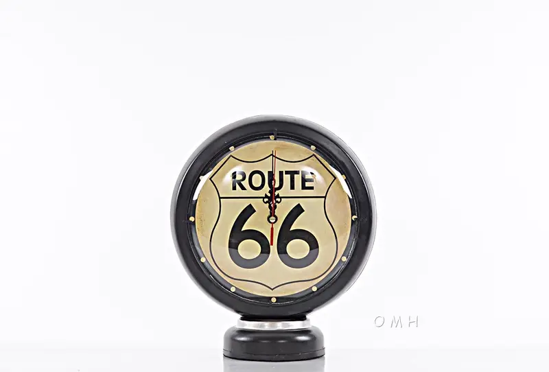 Route 66 Clock By Homeroots