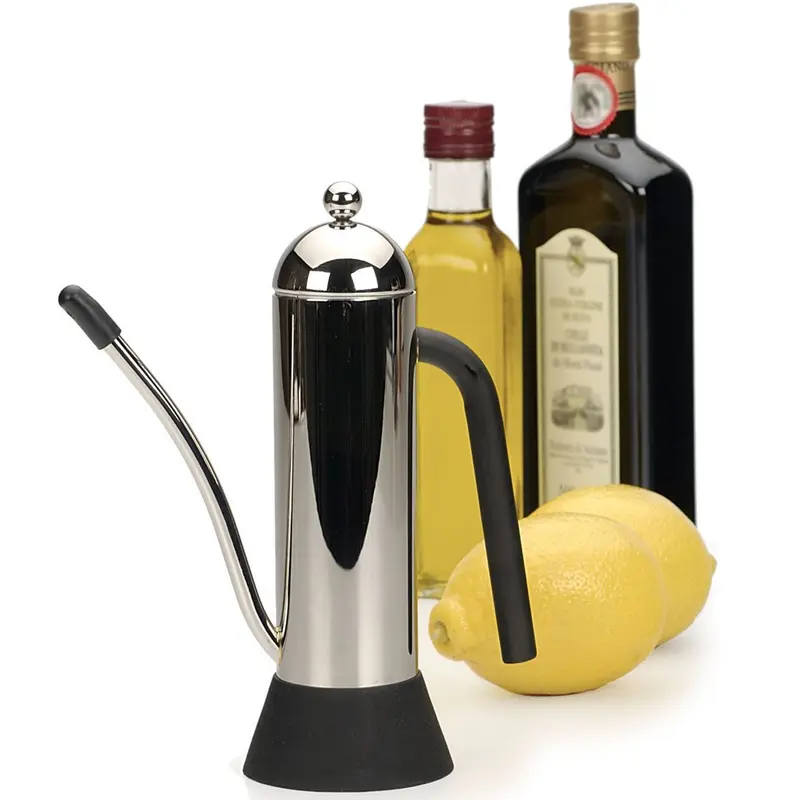Rsvp Endurance 10-Ouce Stainless Steel Oil Decanter