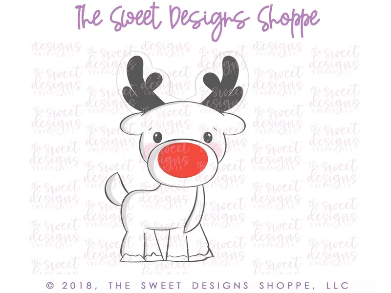 Rudolph v2- Cookie Cutter