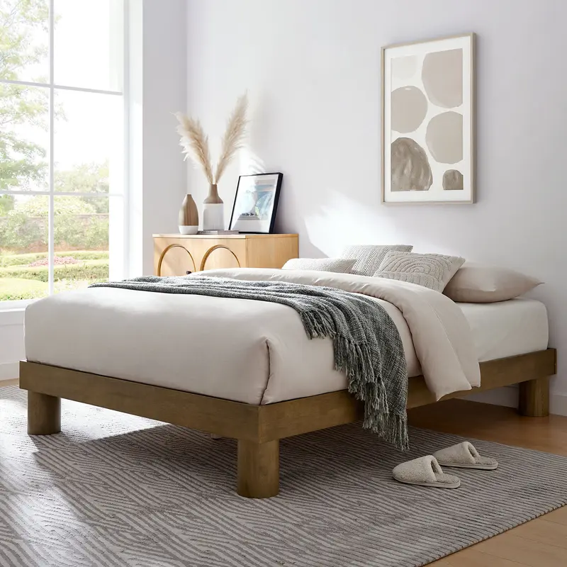 Runa Wood Full Platform Bed by Modway