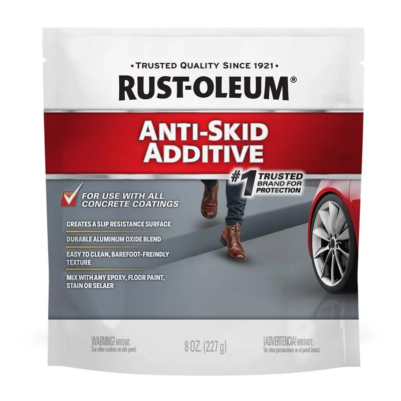 Rust-Oleum Anti Skid Indoor and Outdoor Anti-Skid Additive 8 oz - Open Box