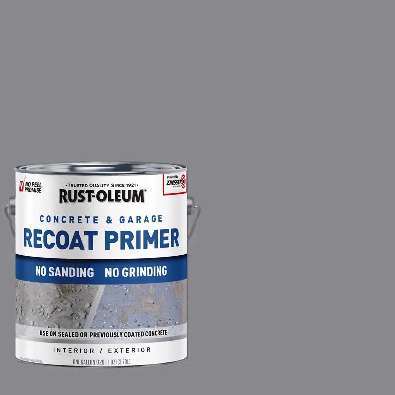 Rust-Oleum Garage and Interior Gray Matte Water-Based Primer 1 gal. - Deal of The Week