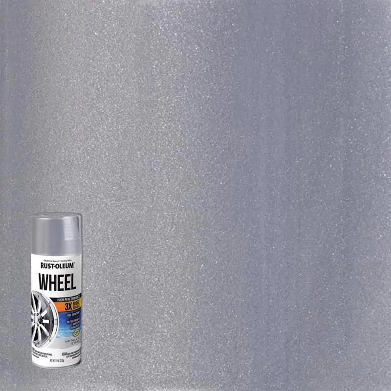 Rust-Oleum Metallic Steel Spray Paint 11 oz (Pack of 6)