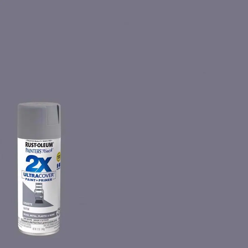 Rust-Oleum Painters Touch Ultra Cover Satin Oil Based Granite Spray Paint 12 oz. (Pack of 6) - Deal of The Week