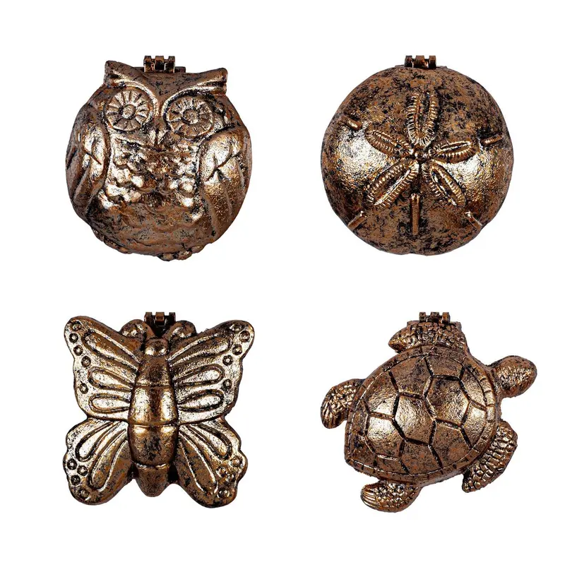 Rustic Metal Finish Door Knockers, Asst of 4