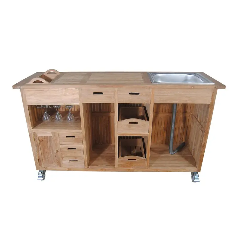 Safari Bar Table By Anderson Teak