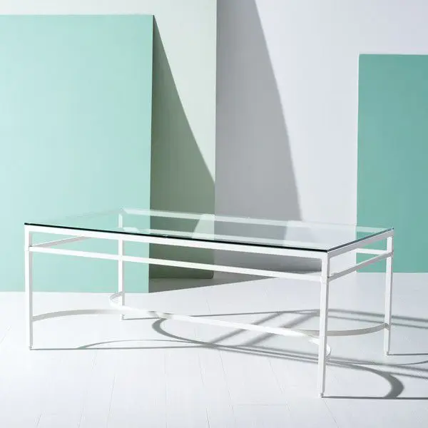 Safavieh Abelard Cocktail Table - White