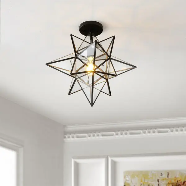 Safavieh Abrielle Flush Mount - Black