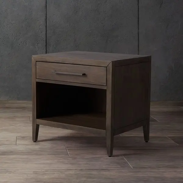 Safavieh Ariella 1 Drawer Wd Nightstand - Light Brown