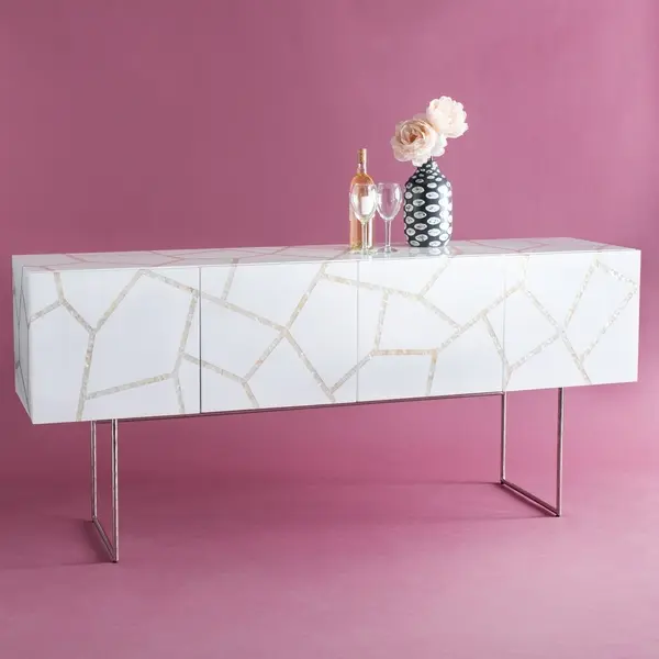 Safavieh Ashley Buffet - White