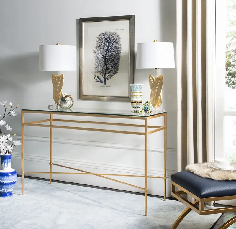 Safavieh Baumgarten Console Table - Gold