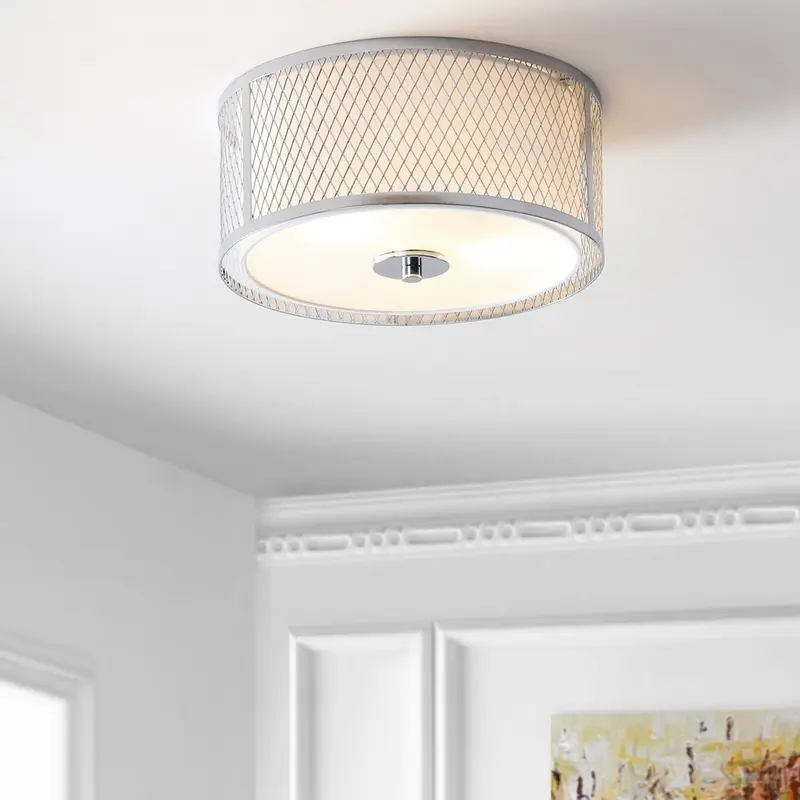 Safavieh Braydon Flush Mount - Chrome
