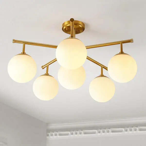 Safavieh Briette Flush Mount - Gold
