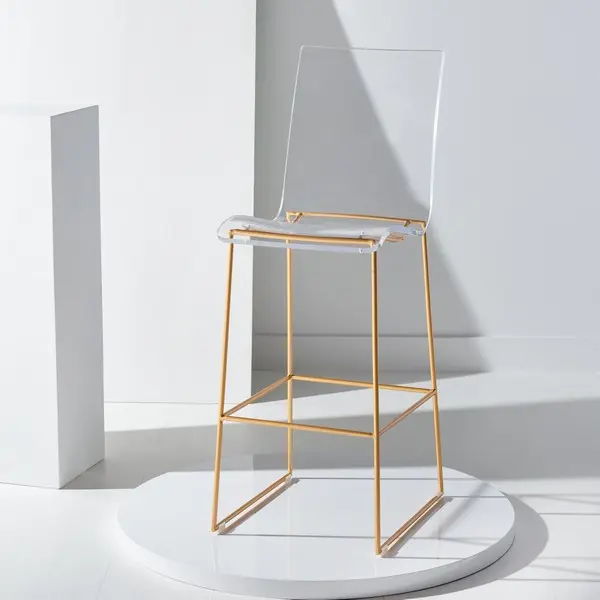 Safavieh Bryant Acrylic Barstool - Clear