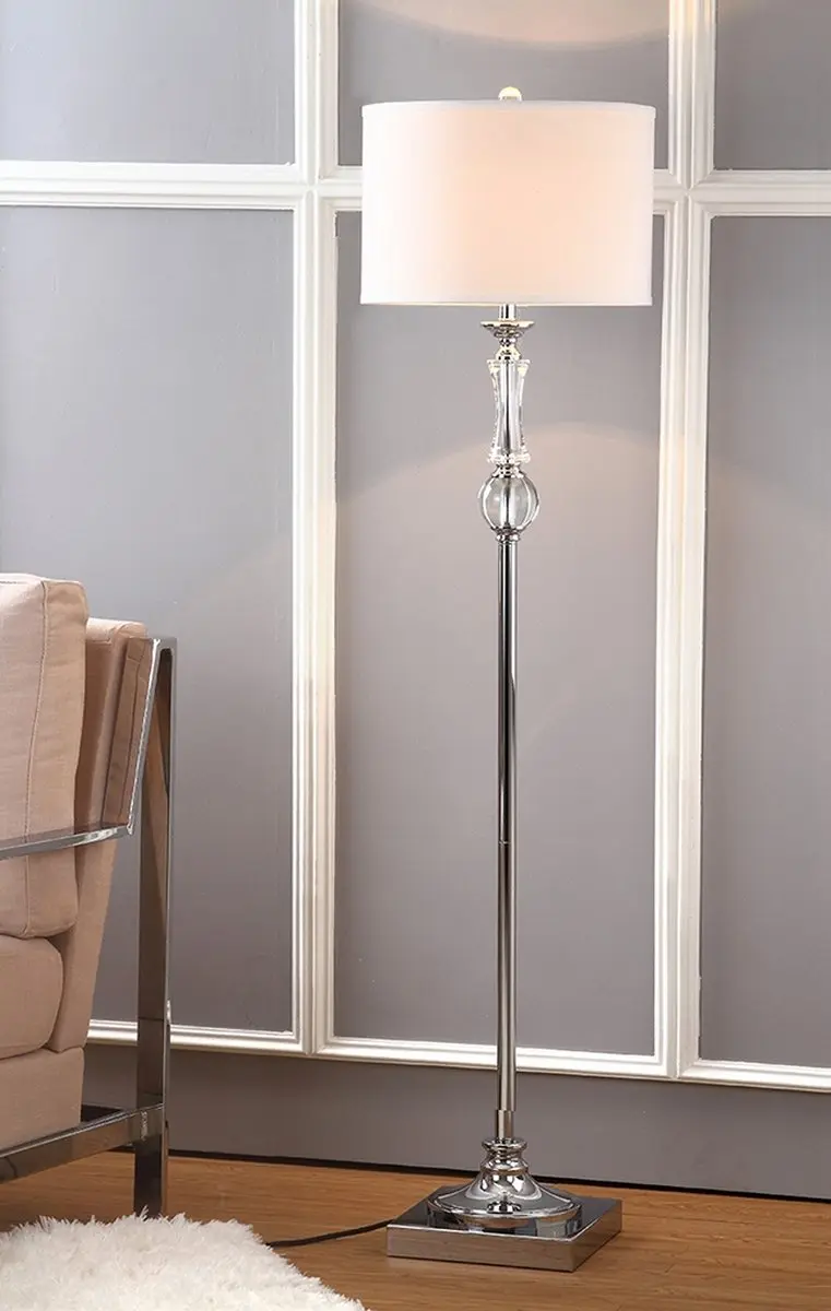 Safavieh Canterbury 60-Inch H Floor Lamp - Clear