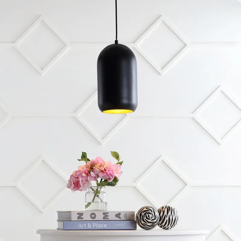 Safavieh Carisir Pendant - Painted Black