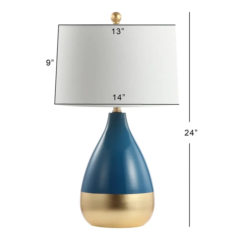 Safavieh Charmer Lamp - Blue