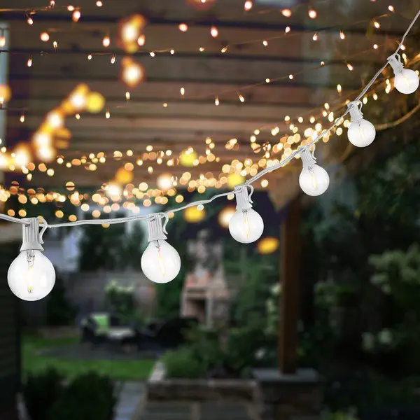 Safavieh Chiera Led Outdoor String Lights - White