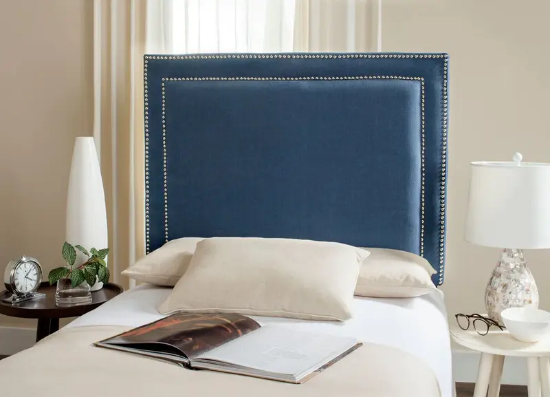 Safavieh Cory Twin Headboard Twin Size - Steel Blue