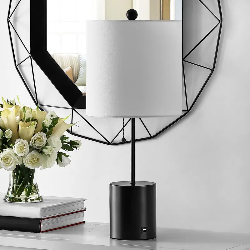 Safavieh Dalra Table Lamp - Black
