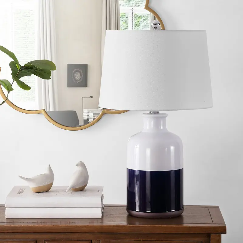 Safavieh Dani Ceramic Table Lamp - White