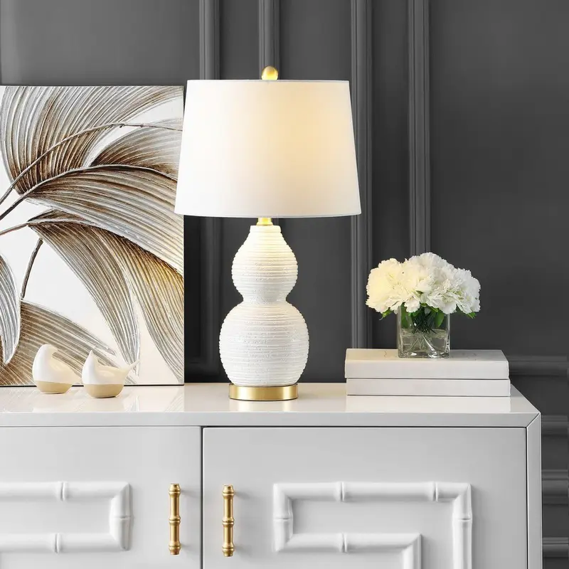 Safavieh Darsa Table Lamp - White