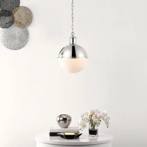 Safavieh Daylily Pendant - Chrome