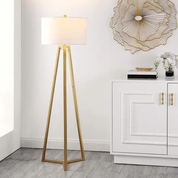 Safavieh Deisa Floor Lamp - Gold