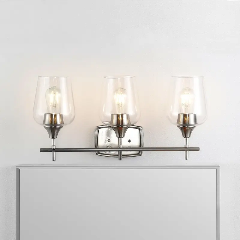 Safavieh Eagan Wall Sconce - Nickel