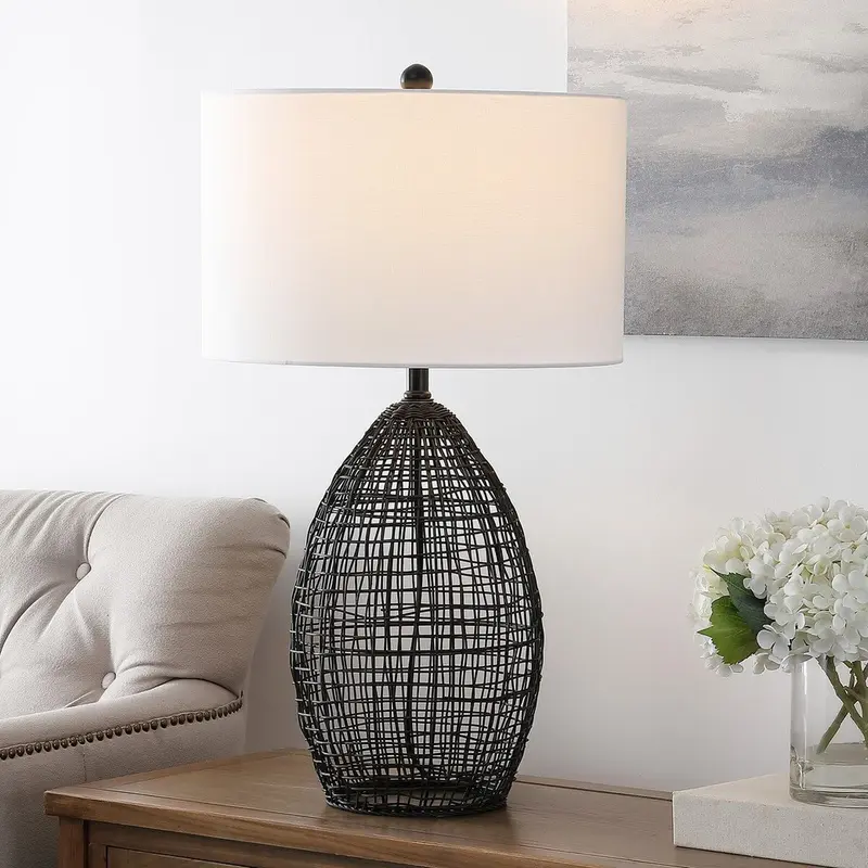Safavieh Edren Table Lamp - Black