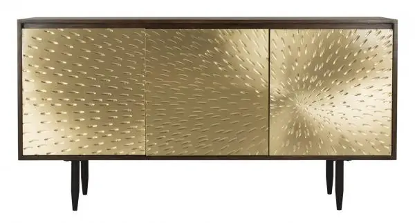 Safavieh Eleni Side Board - Dark Brown