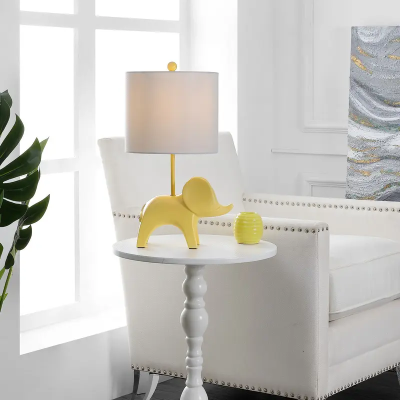 Safavieh Ellie Elephant Lamp - Yellow