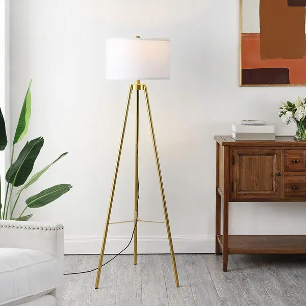 Safavieh Falco Floor Lamp - Gold