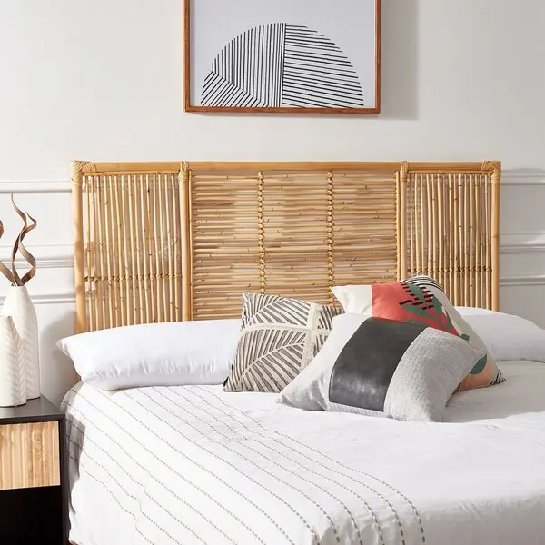 Safavieh Falyn Rectangle Headboard Full Size - Natural