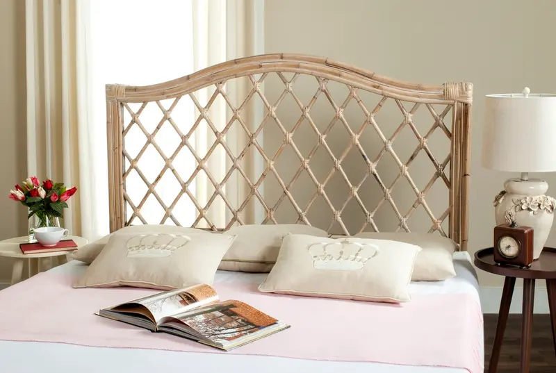 Safavieh Gabrielle Headboard Full Size - White Washed
