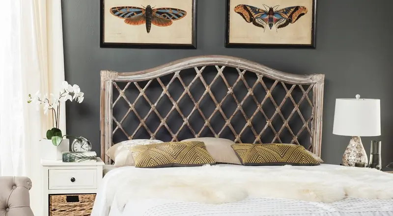 Safavieh Gabrielle Headboard Queen Size - Antique