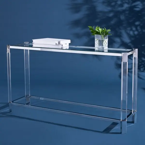 Safavieh Gianna Acrylic Console Table - Clear