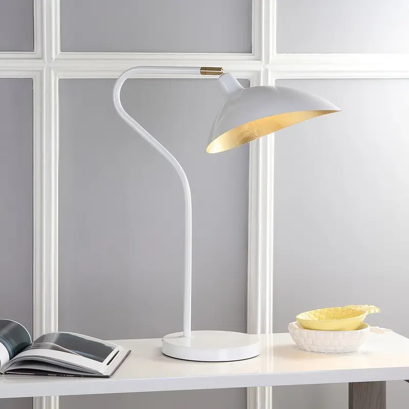Safavieh Giselle 30-Inch H Adjustable Table Lamp - White