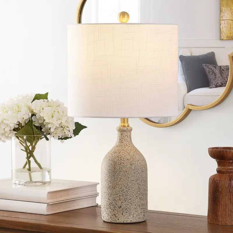 Safavieh Gunnar Ceramic Table Lamp - Sandy