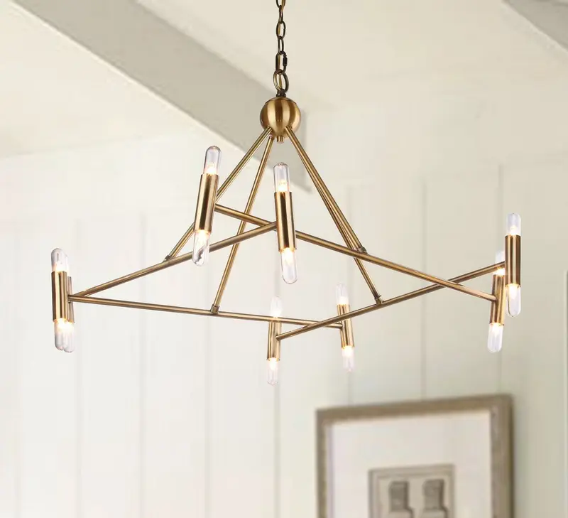 Safavieh Hegarty Chandelier - Gold